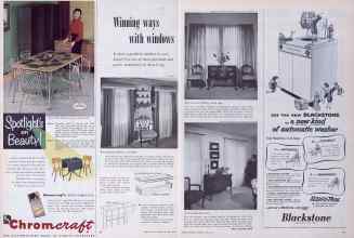 Better Homes & Gardens April 1954 Magazine Article: Page 160