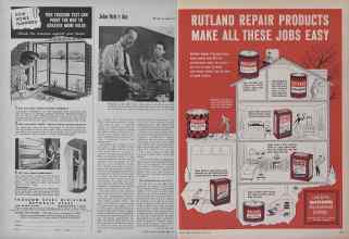 Better Homes & Gardens April 1954 Magazine Article: Page 182