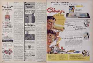 Better Homes & Gardens April 1954 Magazine Article: Page 186