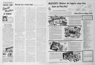 Better Homes & Gardens April 1954 Magazine Article: Page 206