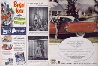 Better Homes & Gardens April 1954 Magazine Article: Page 212