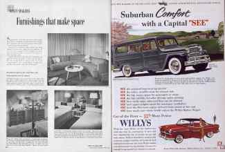 Better Homes & Gardens April 1954 Magazine Article: Page 264