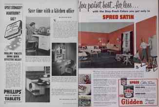 Better Homes & Gardens April 1954 Magazine Article: Page 266
