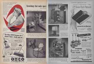 Better Homes & Gardens April 1954 Magazine Article: Page 286