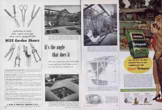 Better Homes & Gardens April 1954 Magazine Article: Page 296