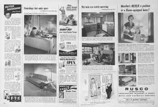 Better Homes & Gardens April 1954 Magazine Article: Page 306