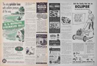 Better Homes & Gardens April 1954 Magazine Article: Page 316
