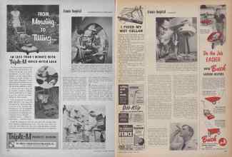 Better Homes & Gardens April 1954 Magazine Article: Page 340