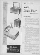 Better Homes & Gardens May 1954 Magazine Article: Have you heard the Latest Garden News?
