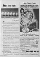 Better Homes & Gardens May 1954 Magazine Article: Know your eggs