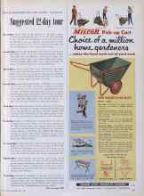 Better Homes & Gardens May 1954 Magazine Article: Suggested 12-day tour