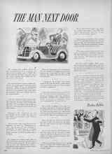 Better Homes & Gardens May 1954 Magazine Article: THE MAN NEXT DOOR