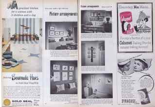 Better Homes & Gardens May 1954 Magazine Article: Page 30