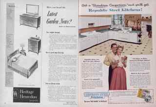 Better Homes & Gardens May 1954 Magazine Article: Page 42