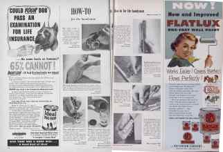 Better Homes & Gardens May 1954 Magazine Article: Page 54