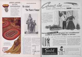 Better Homes & Gardens May 1954 Magazine Article: Page 166