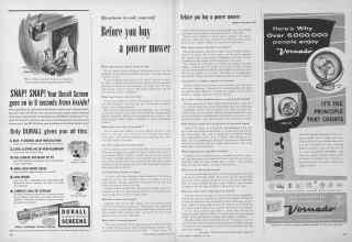 Better Homes & Gardens May 1954 Magazine Article: Page 214