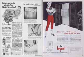Better Homes & Gardens May 1954 Magazine Article: Page 218
