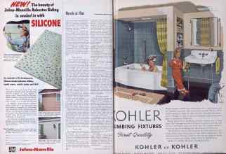 Better Homes & Gardens May 1954 Magazine Article: Page 238