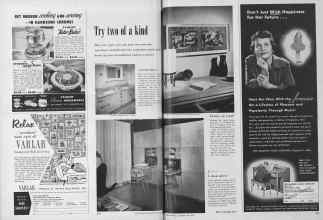 Better Homes & Gardens May 1954 Magazine Article: Try two of a kind