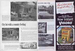 Better Homes & Gardens May 1954 Magazine Article: Page 256