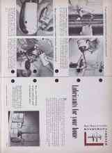 Better Homes & Gardens June 1954 Magazine Article: Lubricants for your home