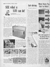 Better Homes & Gardens June 1954 Magazine Article: Safe driving