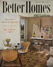 Better Homes & Gardens June 1954 Magazine Cover