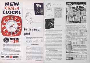 Better Homes & Gardens June 1954 Magazine Article: Don't be a neutral parent