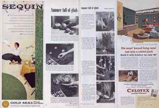 Better Homes & Gardens June 1954 Magazine Article: Page 44