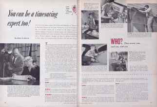 Better Homes & Gardens June 1954 Magazine Article: You can be a timesaving expert, too!