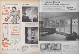 Better Homes & Gardens June 1954 Magazine Article: Page 130