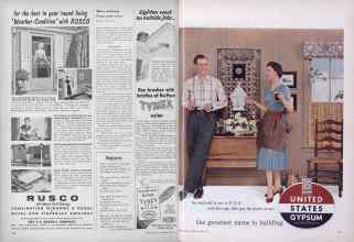 Better Homes & Gardens June 1954 Magazine Article: Page 136