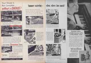 Better Homes & Gardens July 1954 Magazine Article: Page 10