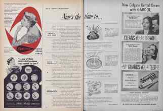 Better Homes & Gardens July 1954 Magazine Article: JULY GARDEN REMINDERS: Now's the time to. . .