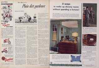 Better Homes & Gardens July 1954 Magazine Article: Page 18