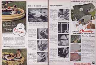 Better Homes & Gardens July 1954 Magazine Article: Page 32