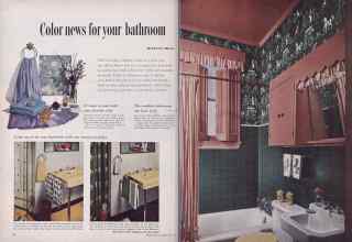 Better Homes & Gardens July 1954 Magazine Article: Page 60