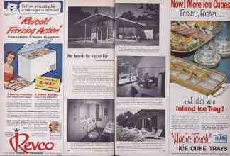 Better Homes & Gardens July 1954 Magazine Article: Page 100