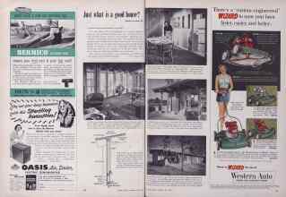 Better Homes & Gardens July 1954 Magazine Article: Page 134