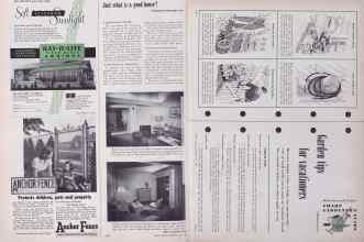 Better Homes & Gardens July 1954 Magazine Article: Page 136
