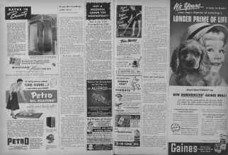 Better Homes & Gardens July 1954 Magazine Article: Page 150