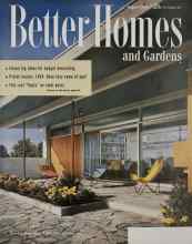 Better Homes & Gardens August 1954 Magazine Cover