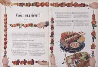 Better Homes & Gardens August 1954 Magazine Article: Page 60