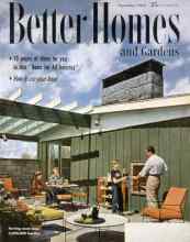 Better Homes & Gardens September 1954 Magazine Cover