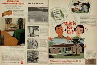 Better Homes & Gardens September 1954 Magazine Article: Page 40