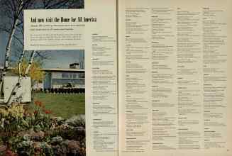 Better Homes & Gardens September 1954 Magazine Article: And now visit the Home for ALL America