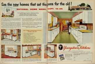 Better Homes & Gardens September 1954 Magazine Article: Page 158