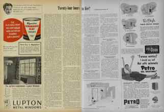 Better Homes & Gardens September 1954 Magazine Article: Page 190