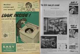 Better Homes & Gardens September 1954 Magazine Article: Page 196